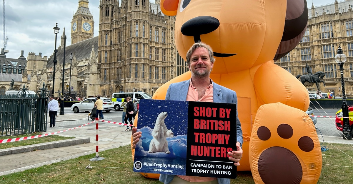 Adam Crusie, acting head of the Campaign to Ban Trophy Hunting