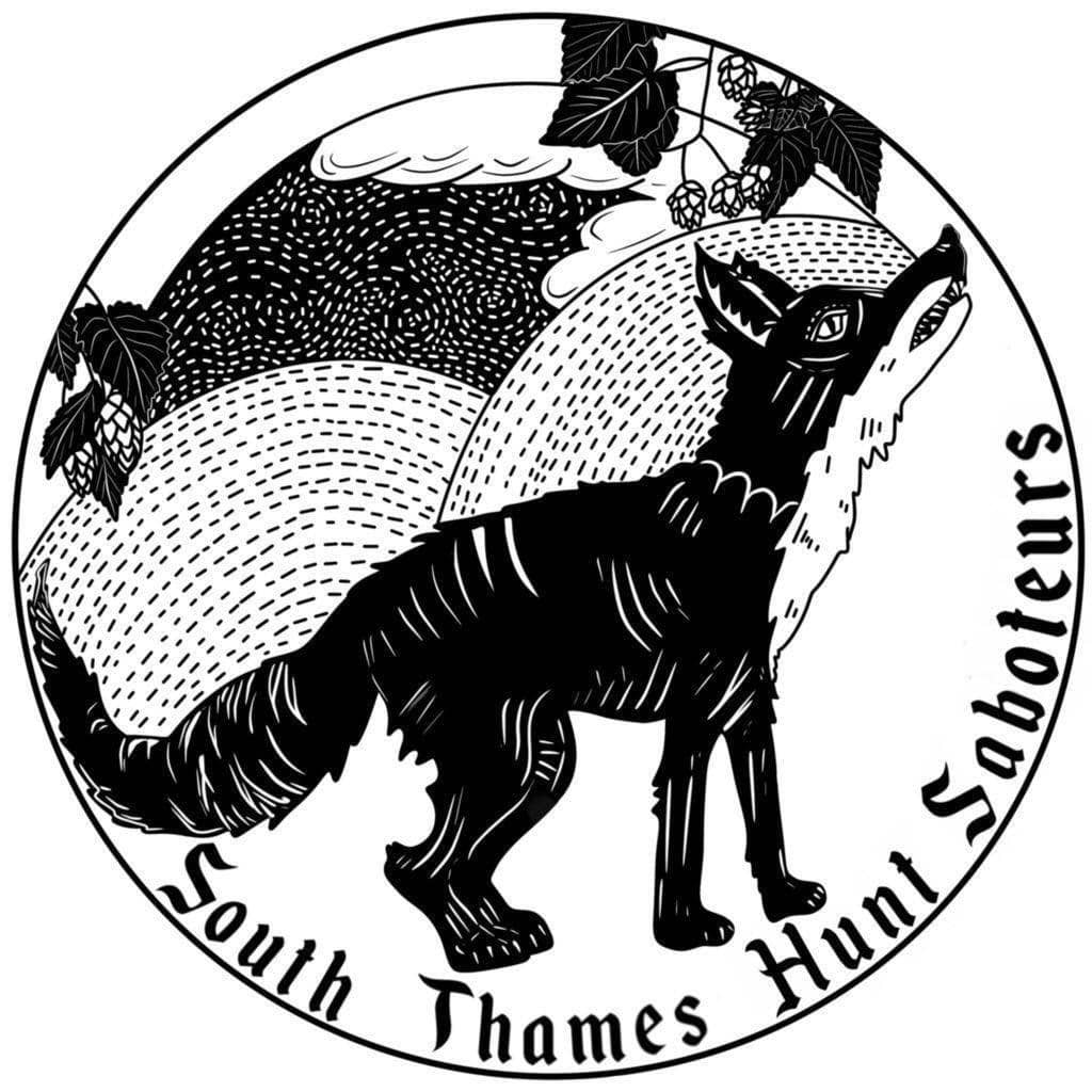 south thames hunt sabs logo