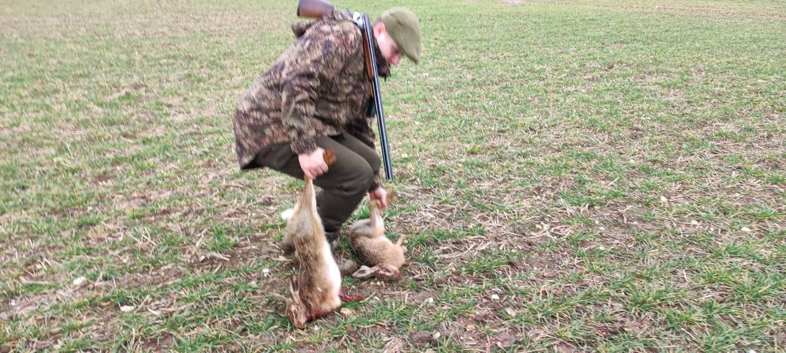 Hare shoot in Banham, 15 February 2025